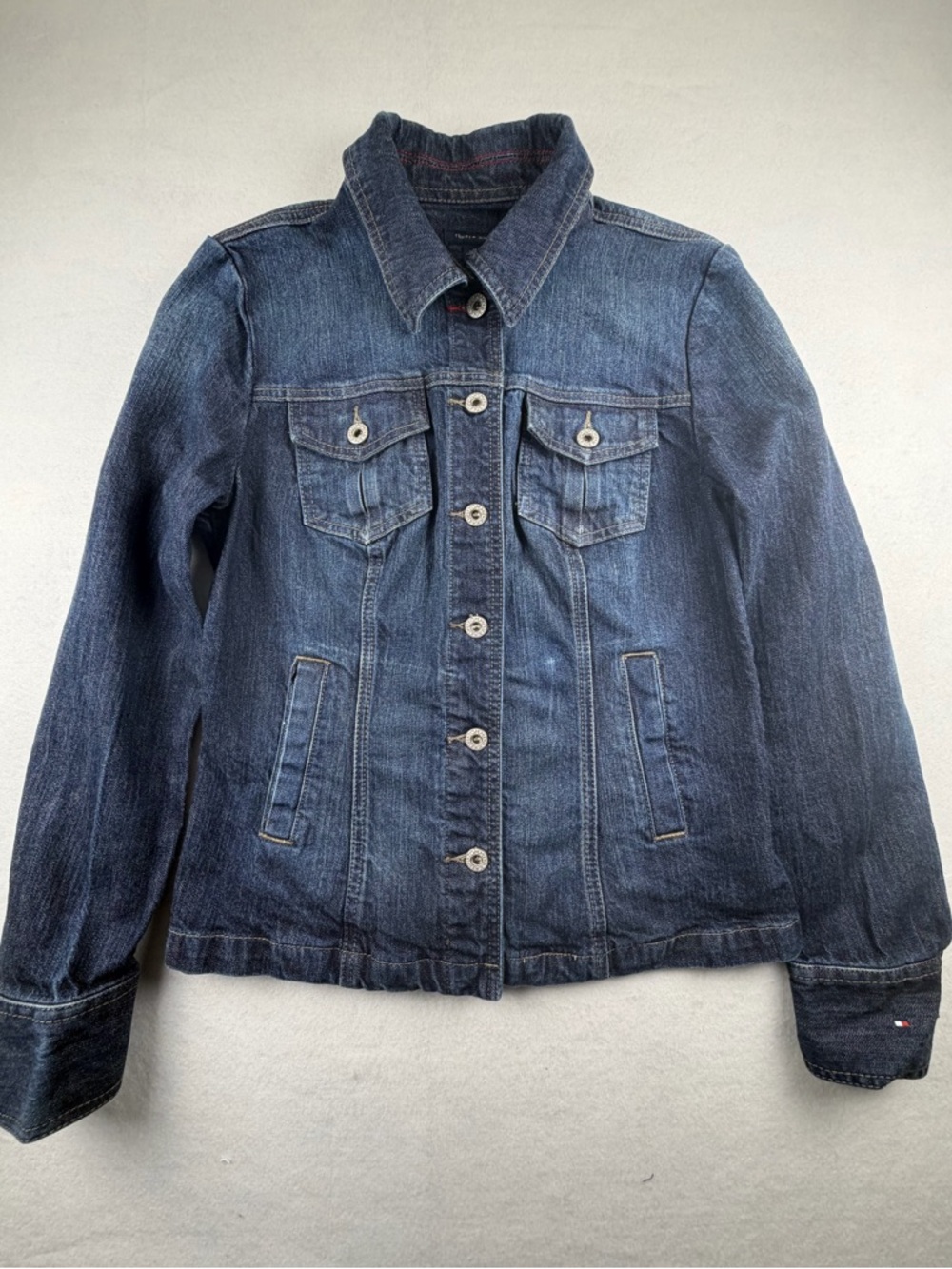 Tommy Hilfiger Dark Blue Denim‎ Button-Up Jacket